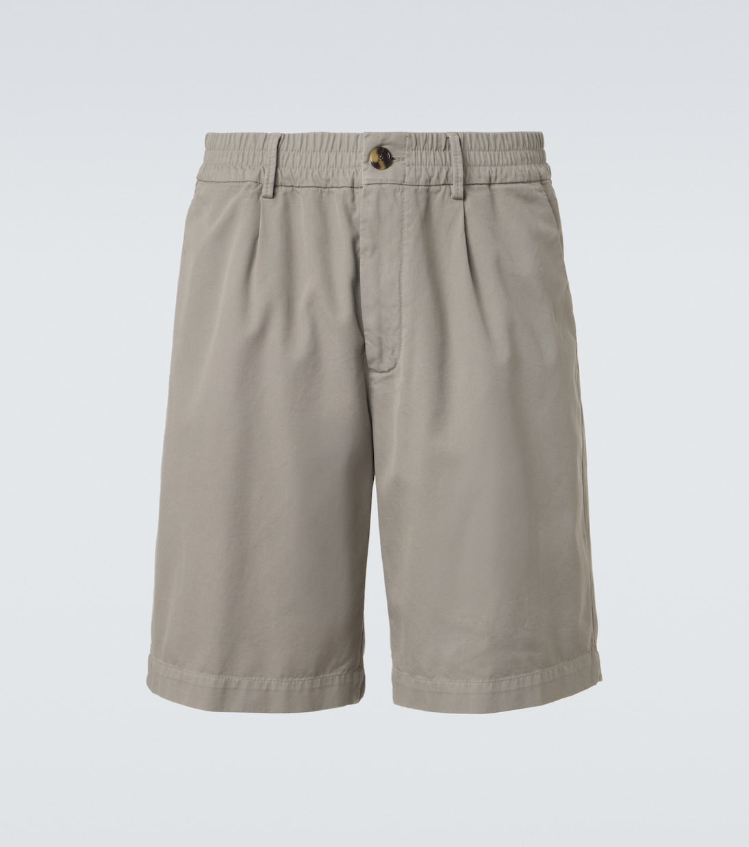 Brunello Cucinelli - Cotton gabardine Bermuda shorts