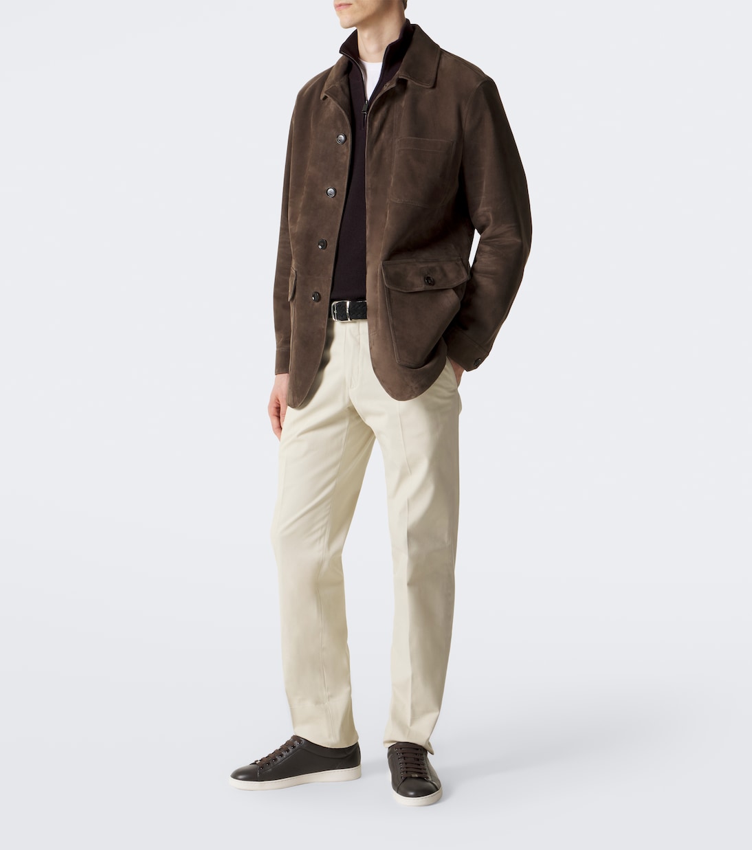 Brioni - Leather sneakers