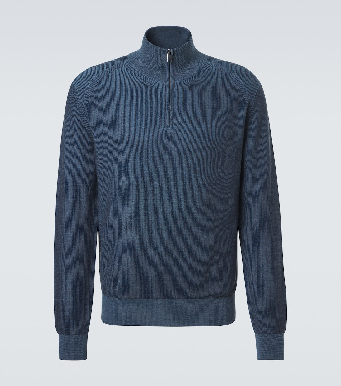 Brioni - Cashmere and wool half-zip sweater