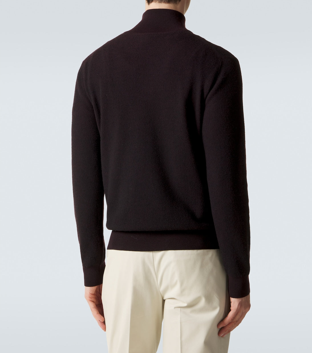 Brioni - Cashmere and wool half-zip sweater