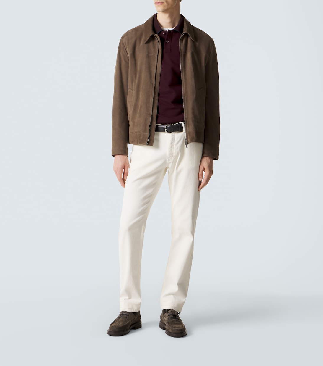 Brioni - Cotton piqué polo shirt