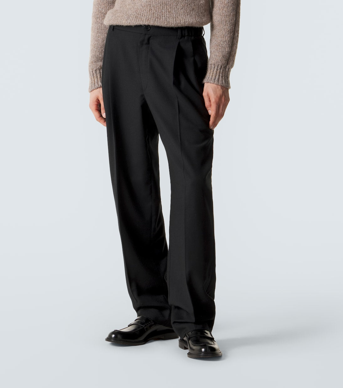 Brioni - Bellagio wool and cashmere pants