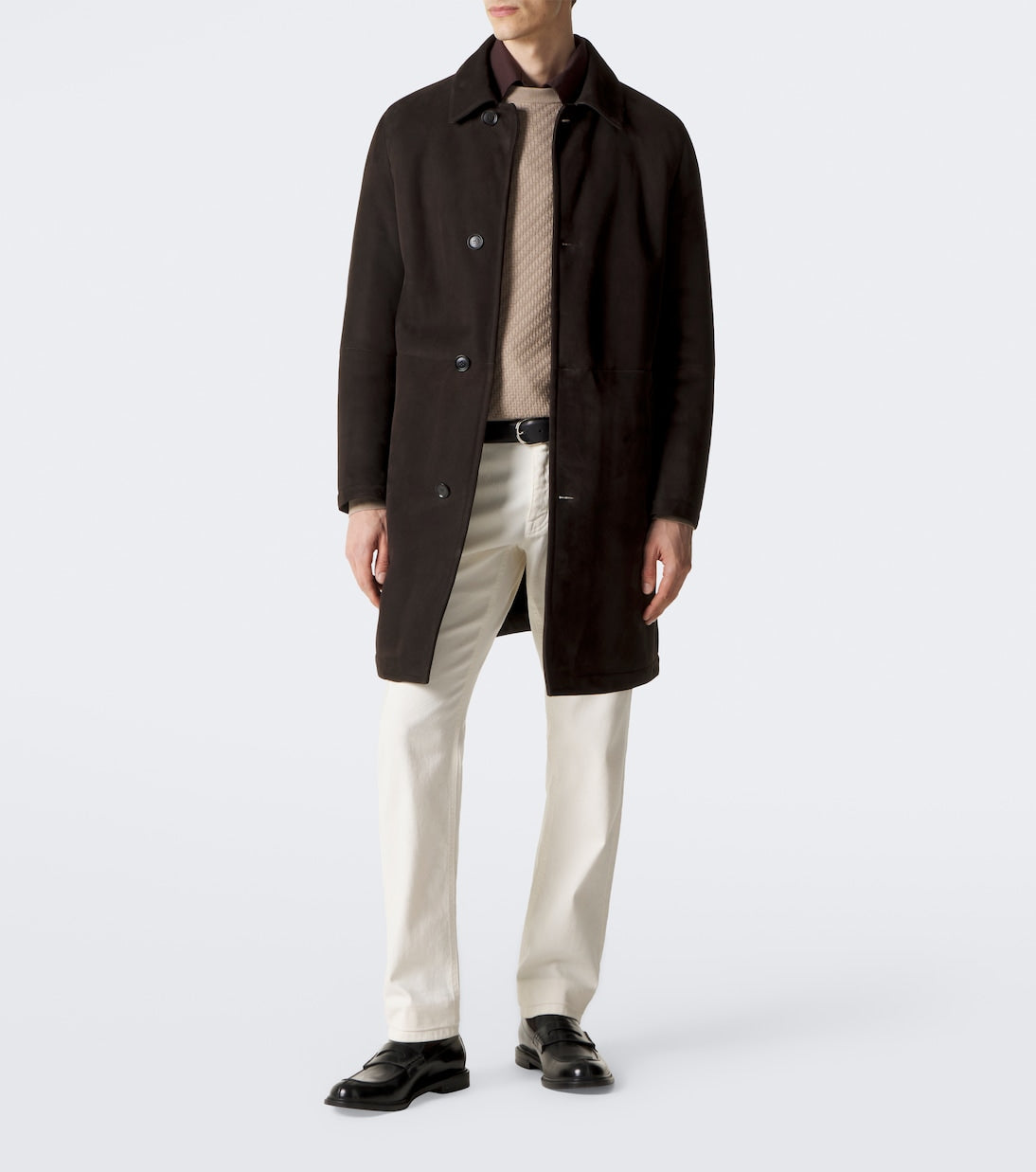 Brioni - Leather penny loafers