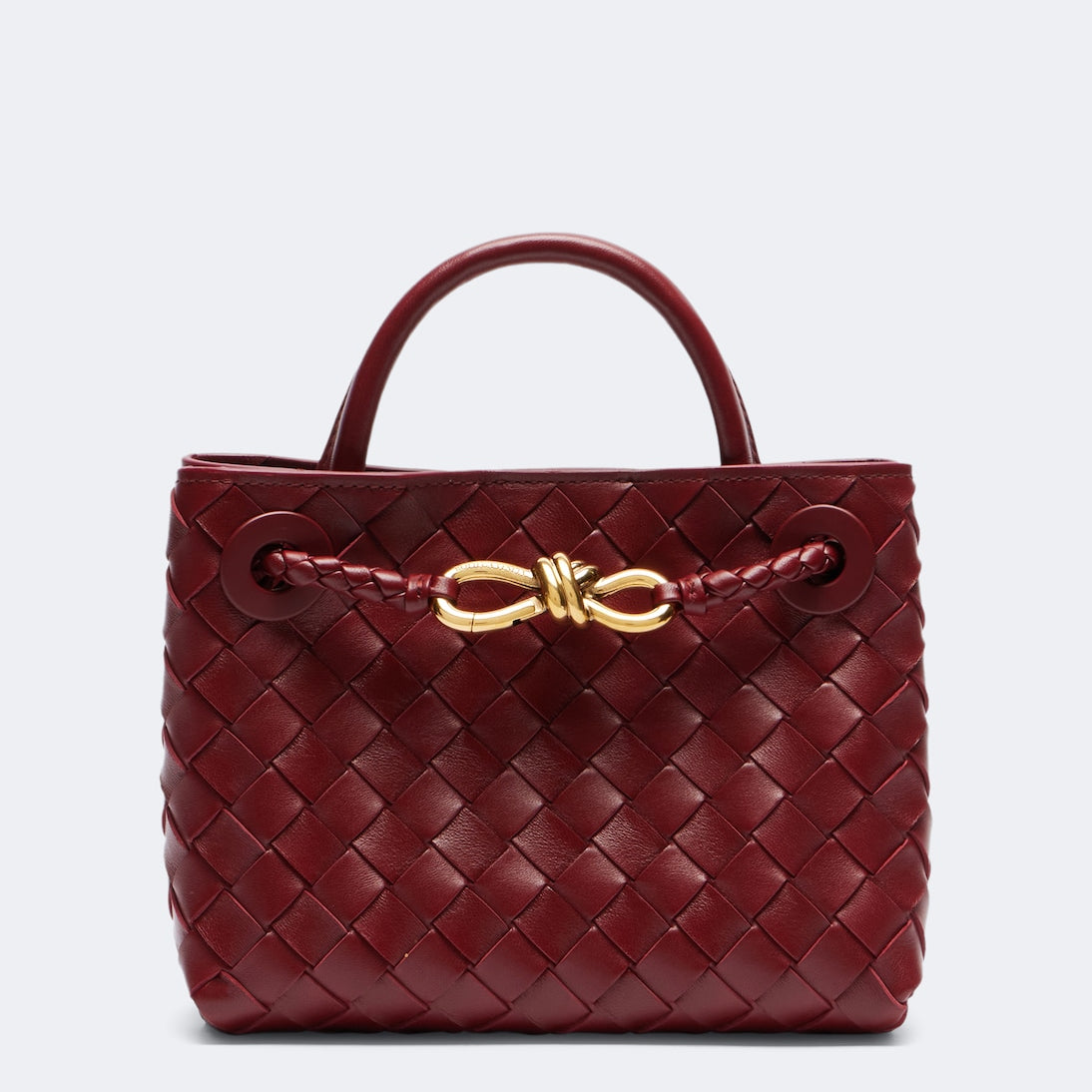 Bottega Veneta - Andiamo Mini leather top-handle bag