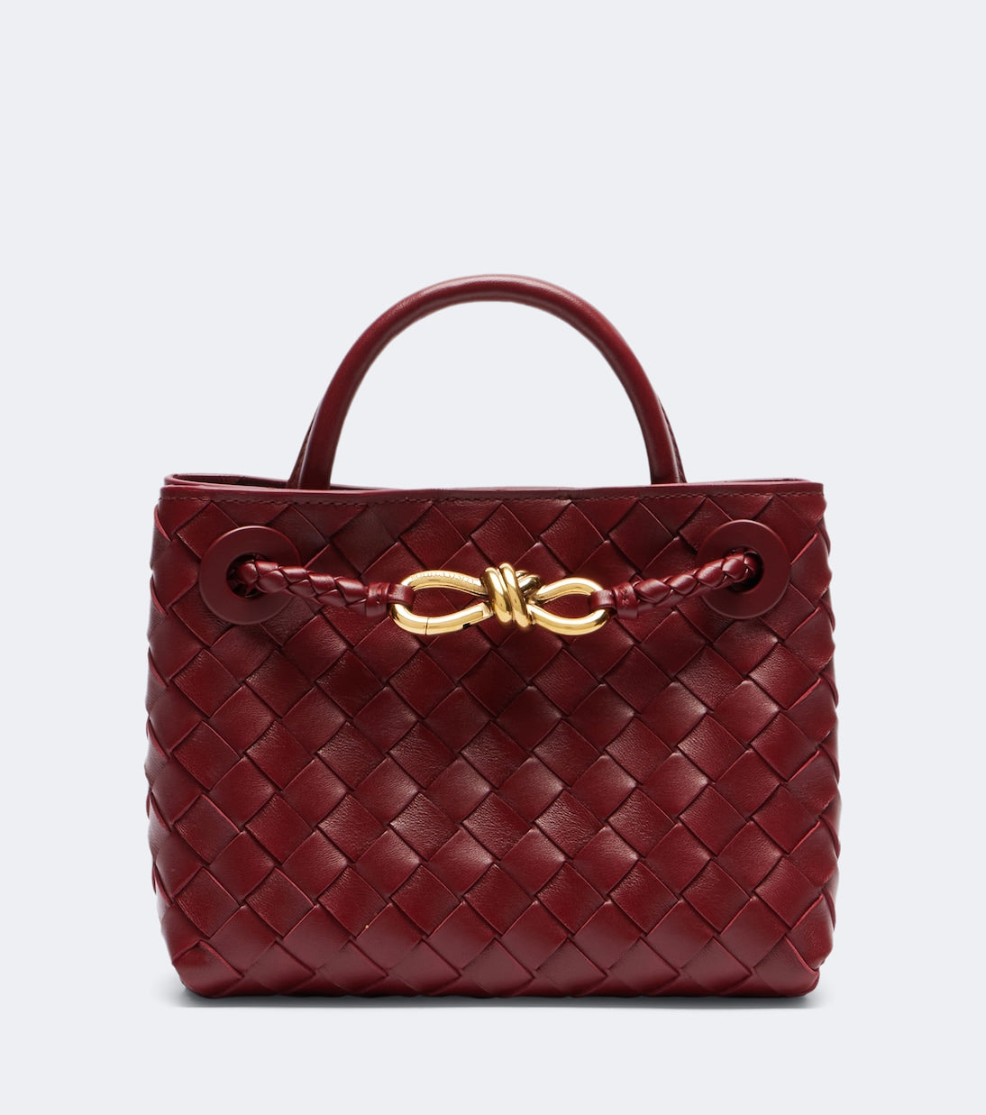 Bottega Veneta - Andiamo Mini leather top-handle bag