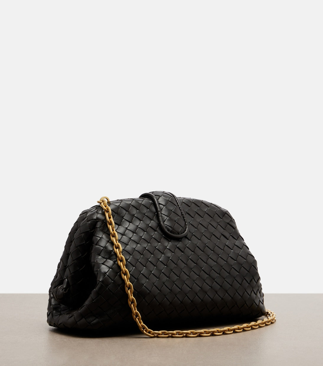 Bottega Veneta - Lauren 1980 Small leather clutch