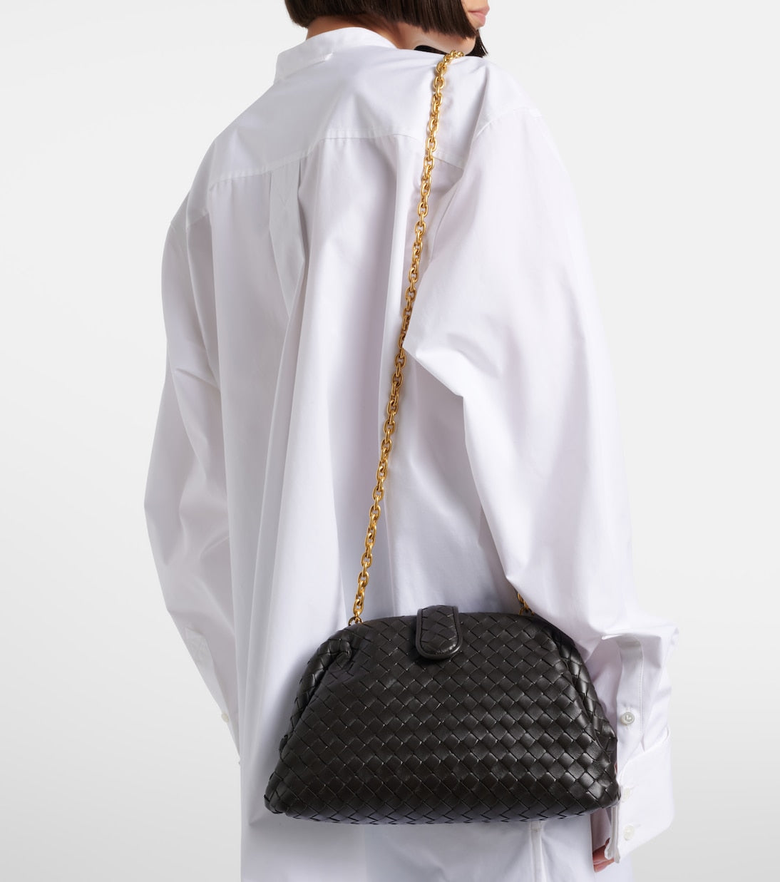 Bottega Veneta - Lauren 1980 Small leather clutch
