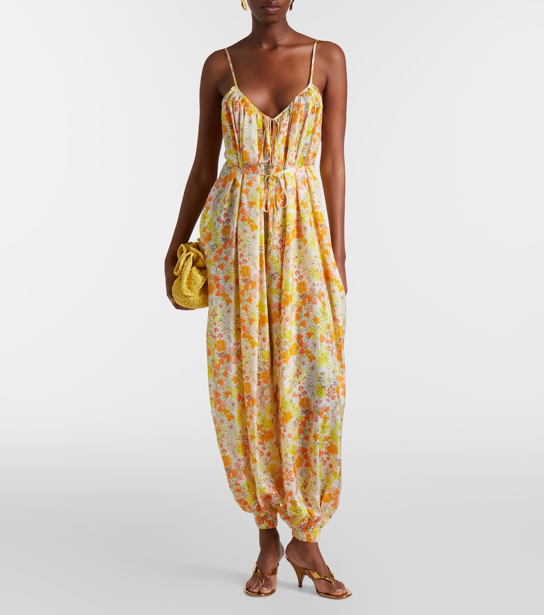 Zimmermann - Solstice silk floral jumpsuit