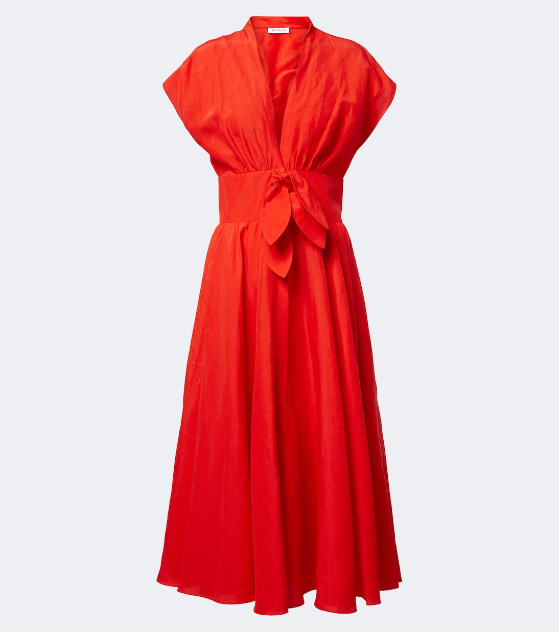 Alaïa - Belted midi dress