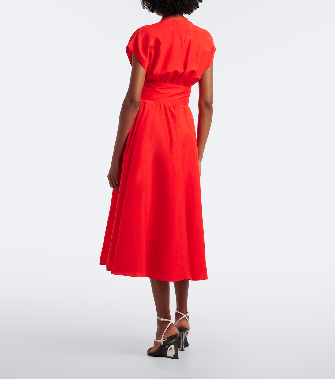 Alaïa - Belted midi dress