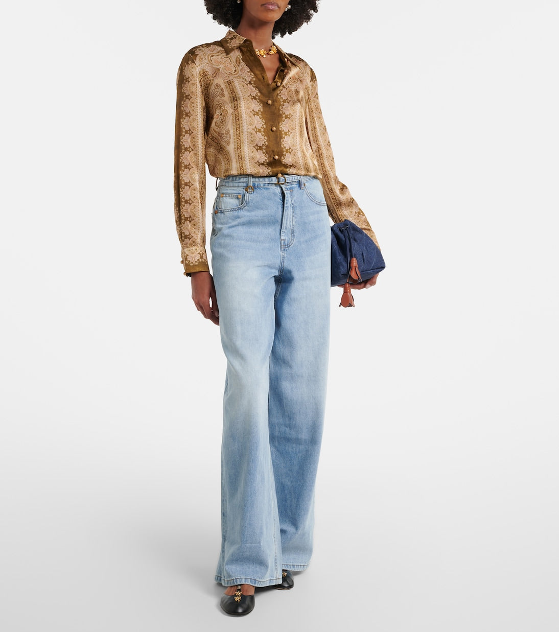 Zimmermann - Indra wide-leg jeans