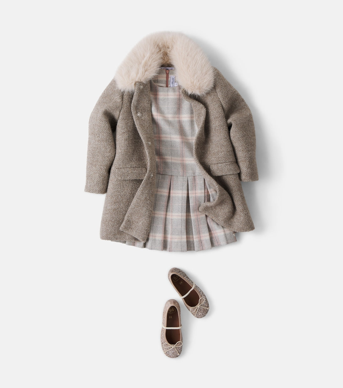 Tartine et Chocolat - Tweed coat