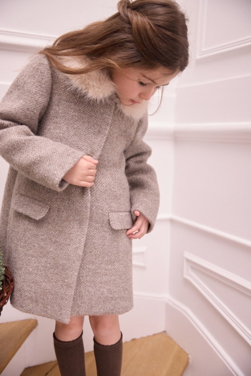 Tartine et Chocolat - Tweed coat