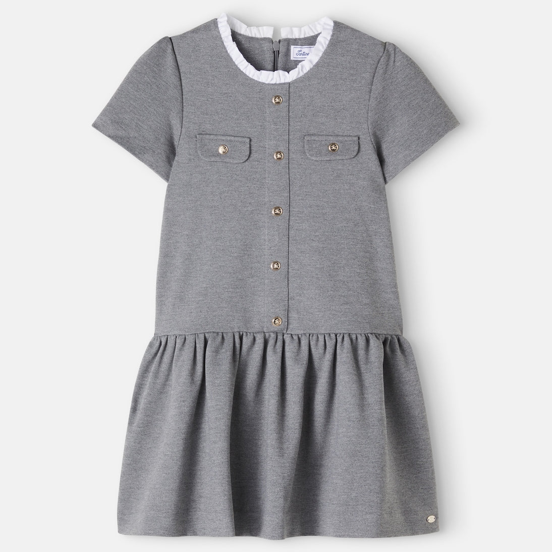 Tartine et Chocolat - Gathered jersey dress