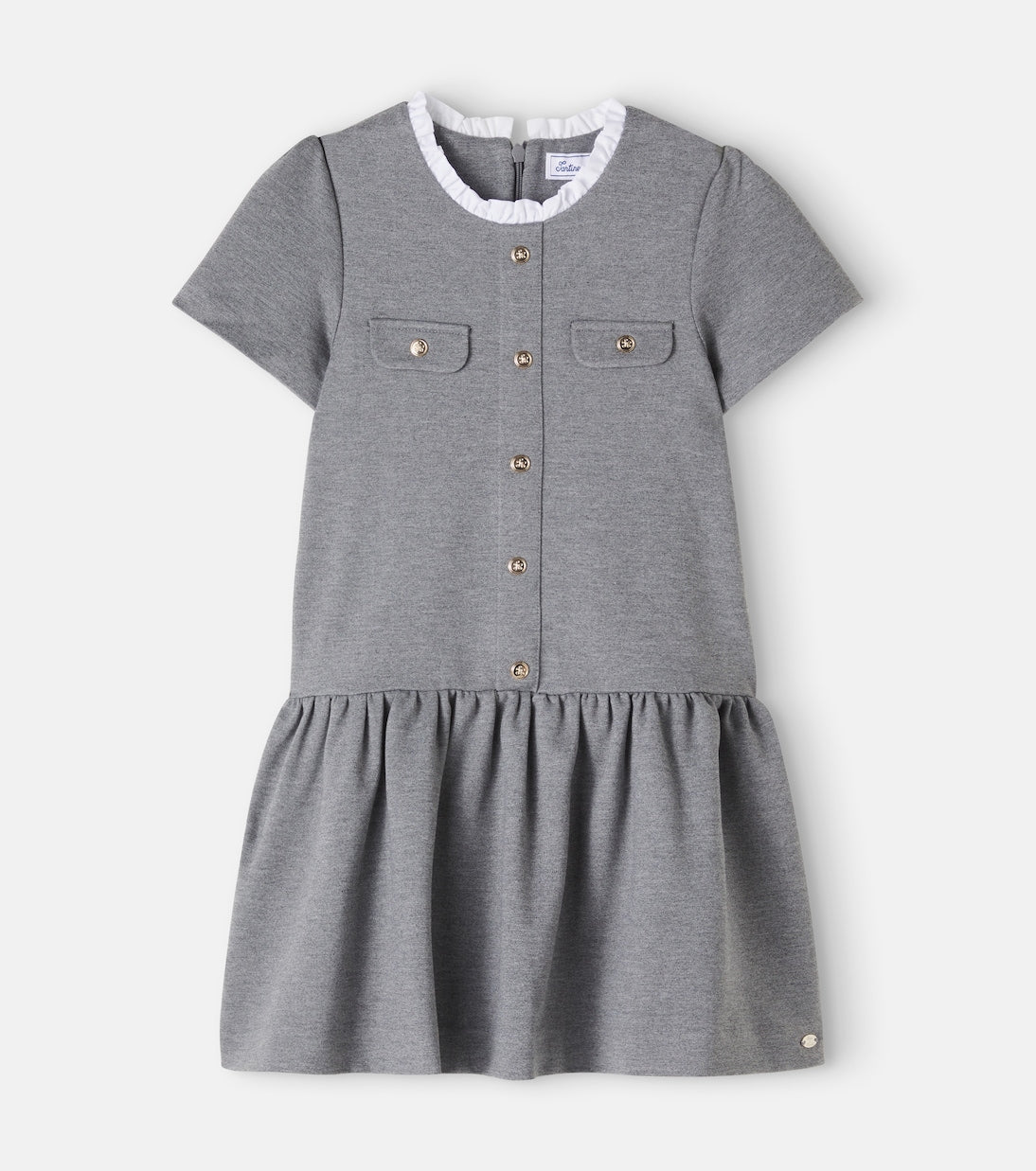 Tartine et Chocolat - Gathered jersey dress
