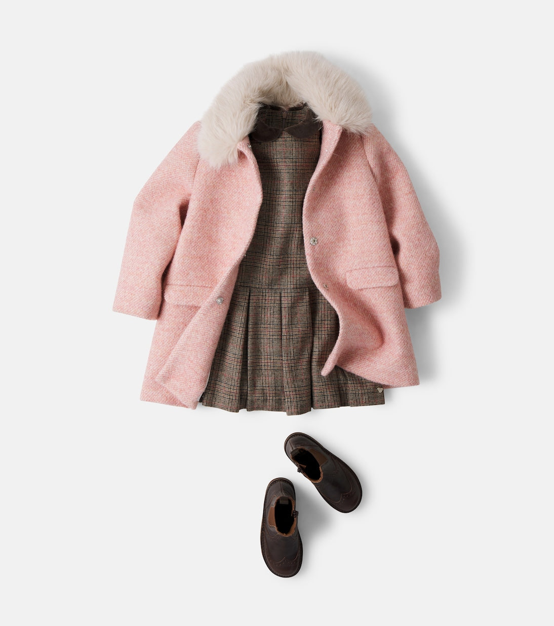Tartine et Chocolat - Checked dress