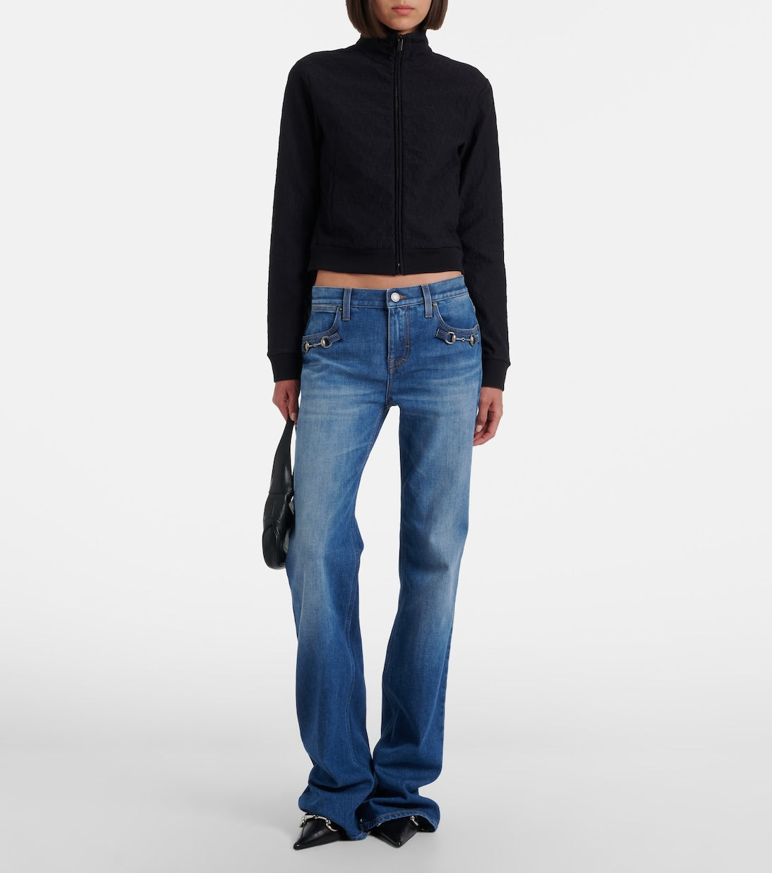 Gucci - Horsebit flared jeans