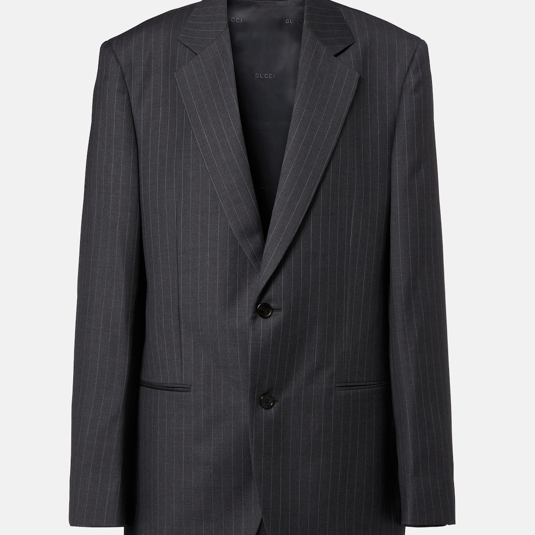 Gucci - Pinstripe wool blazer