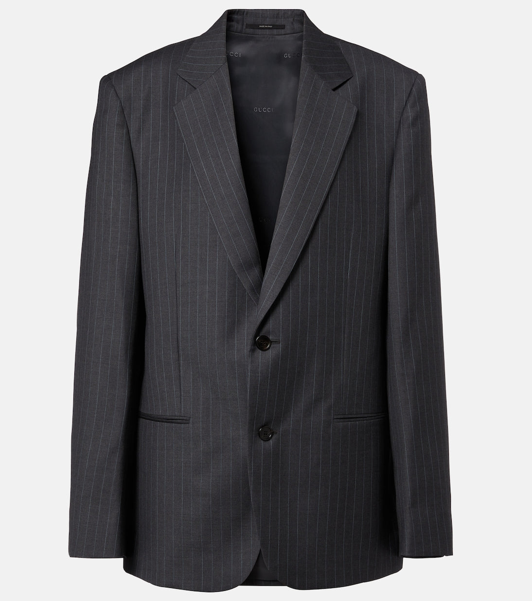 Gucci - Pinstripe wool blazer