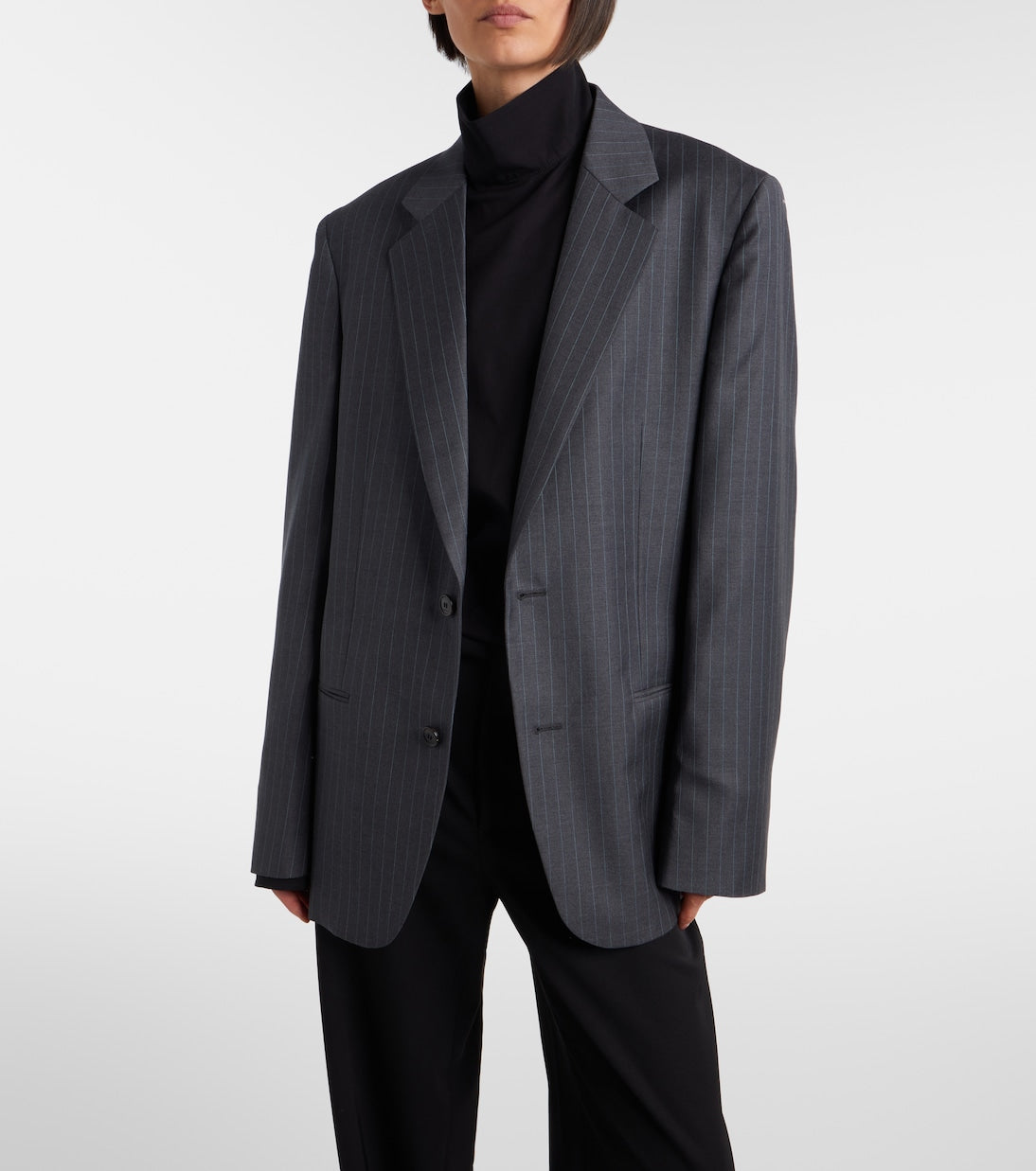 Gucci - Pinstripe wool blazer