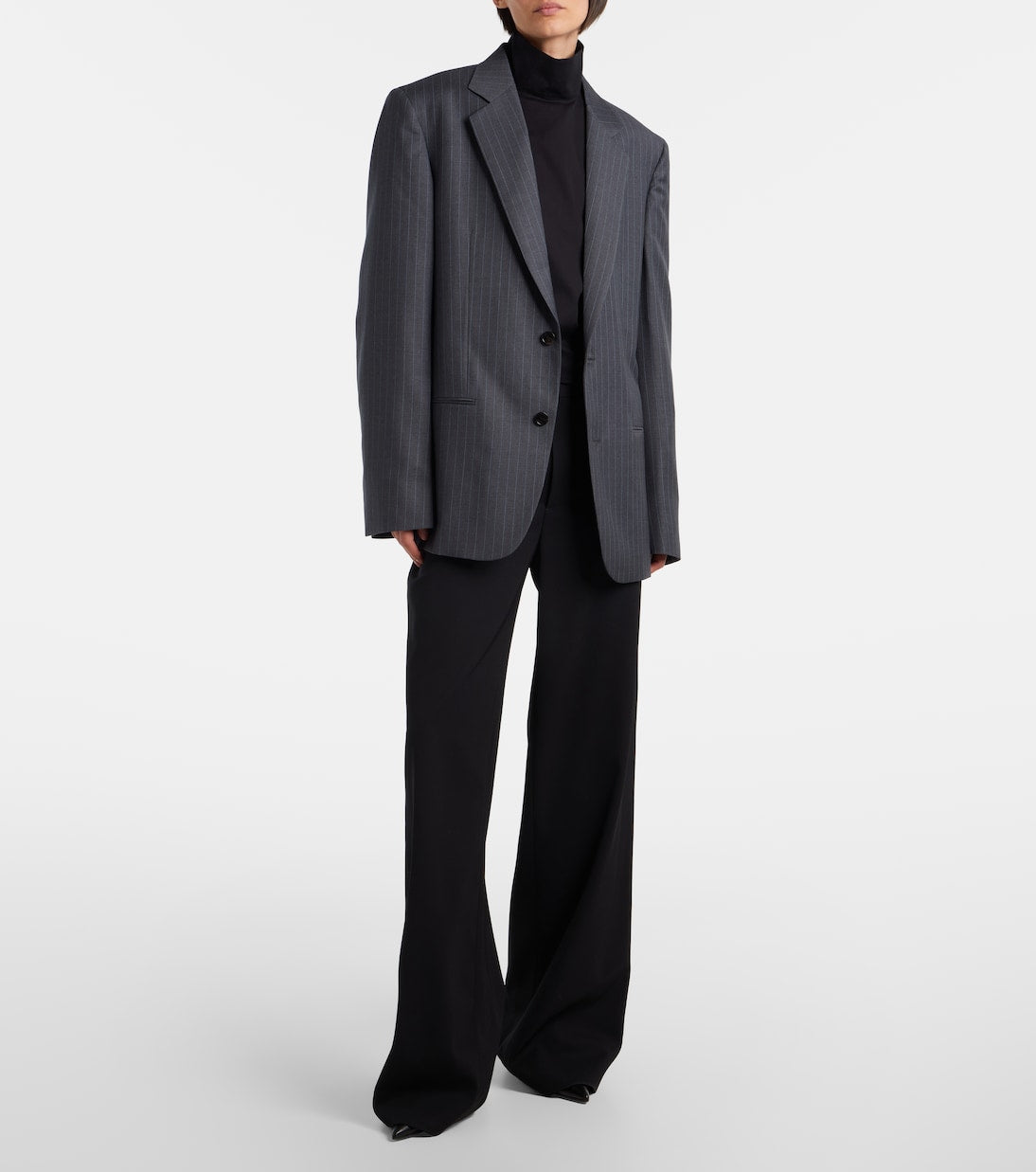 Gucci - Pinstripe wool blazer