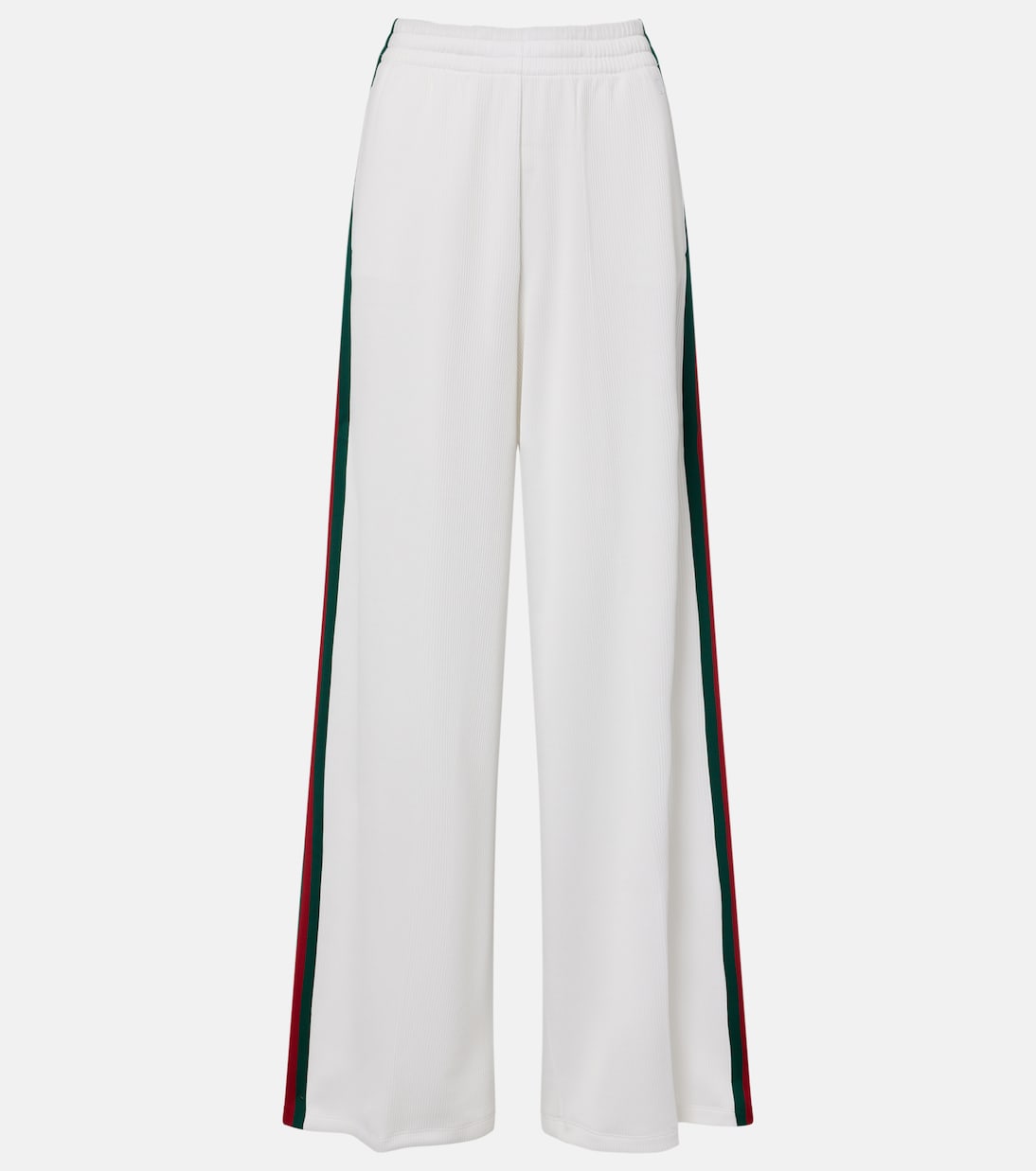 Gucci - Web Stripe jersey sweatpants