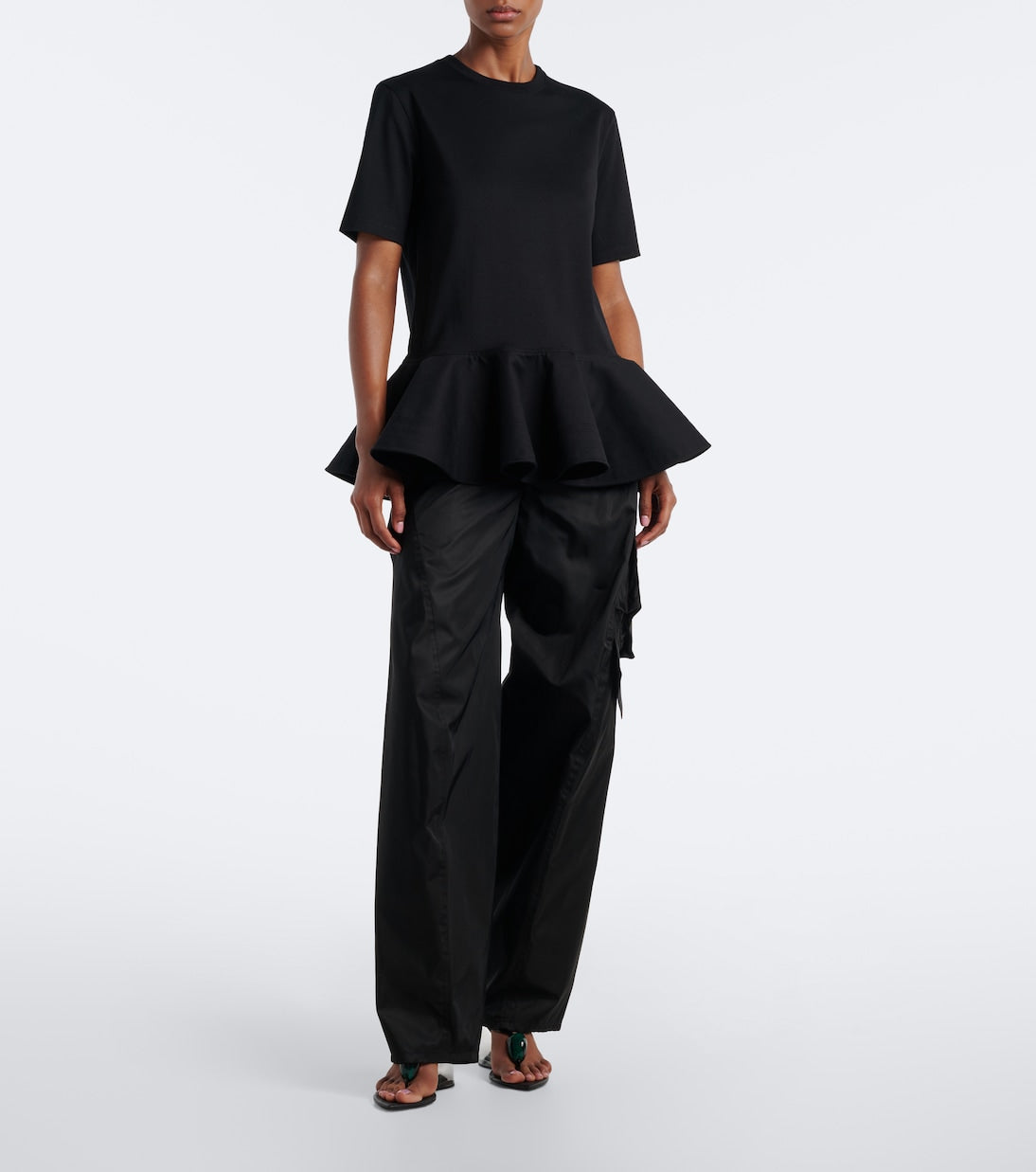 Alaïa - Taffeta cargo pants