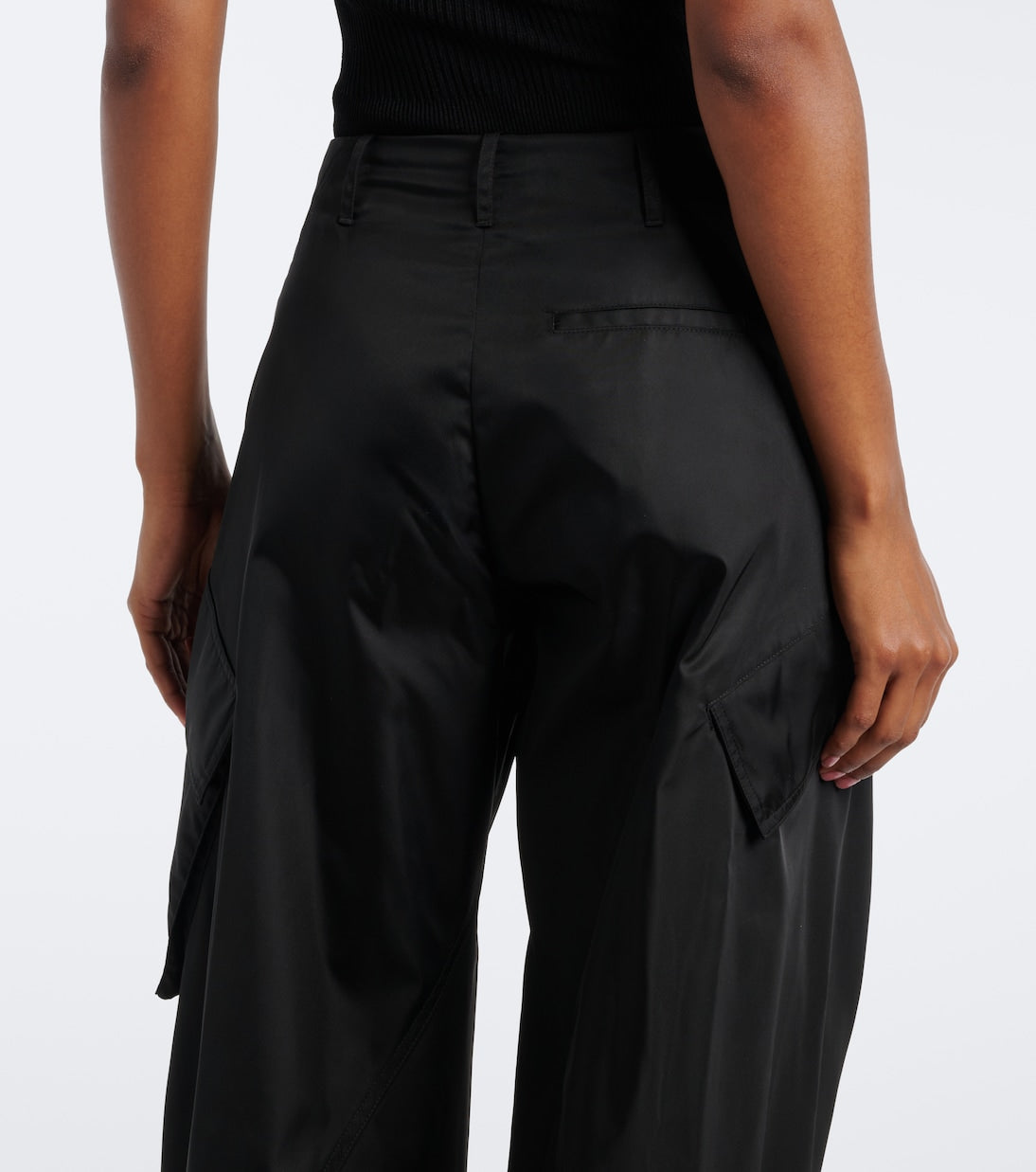 Alaïa - Taffeta cargo pants