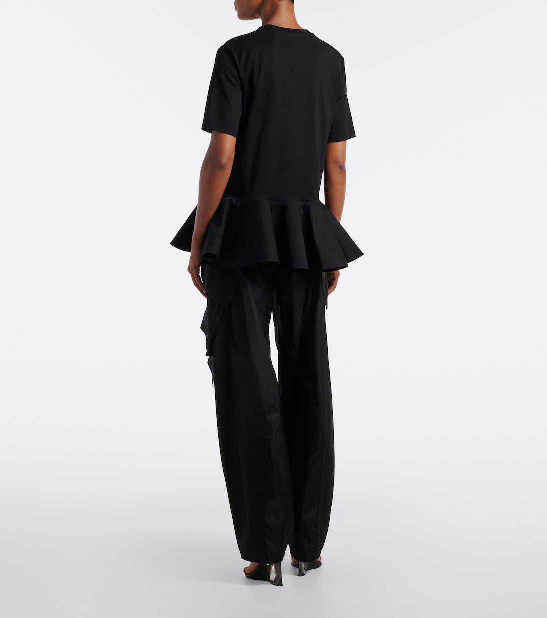 Alaïa - Taffeta cargo pants