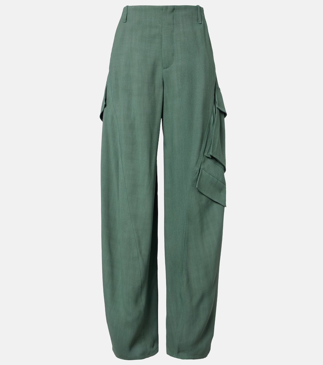 Alaïa - Mid-rise cargo pants