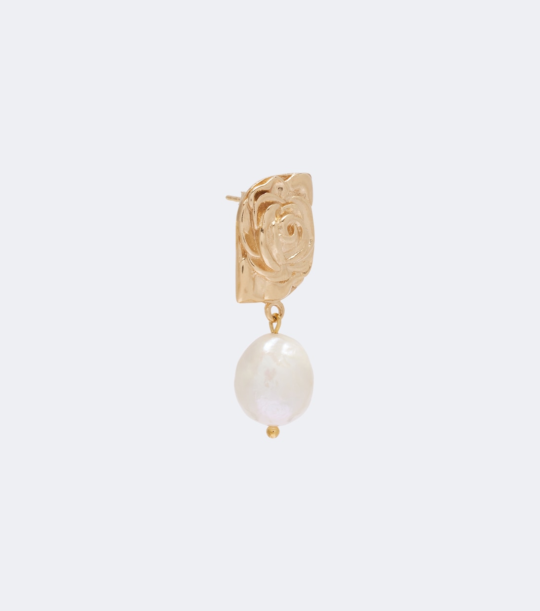 Magda Butrym - Floral faux-pearl drop earrings