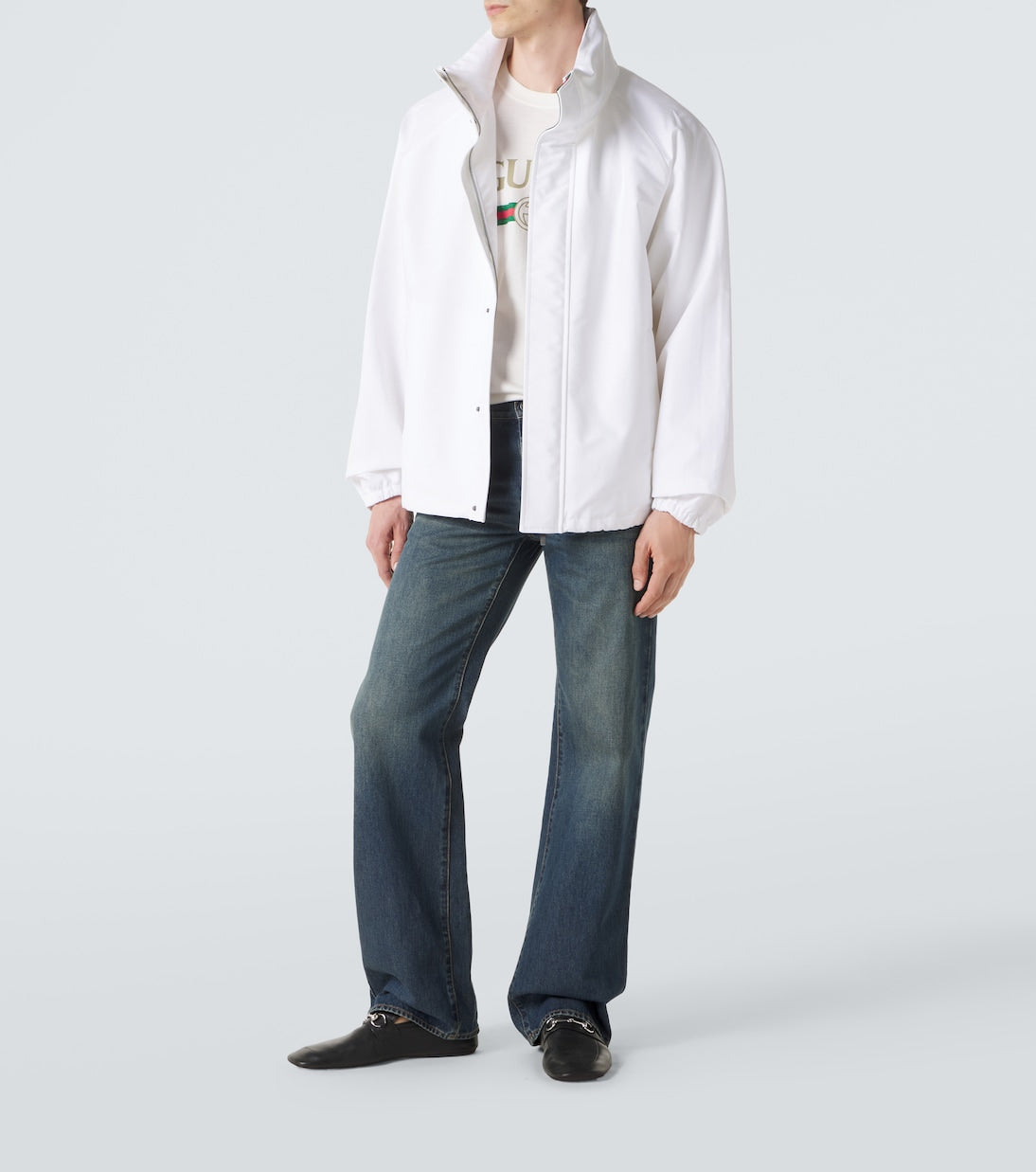 Gucci - Cotton canvas blouson jacket