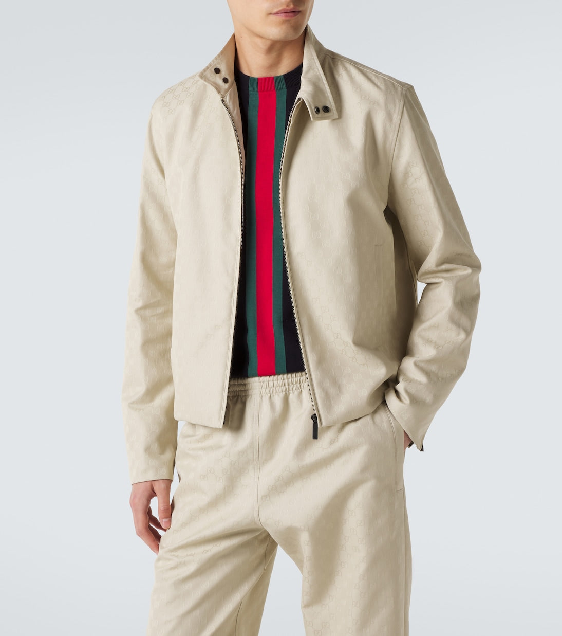 Gucci - GG cotton canvas jacket