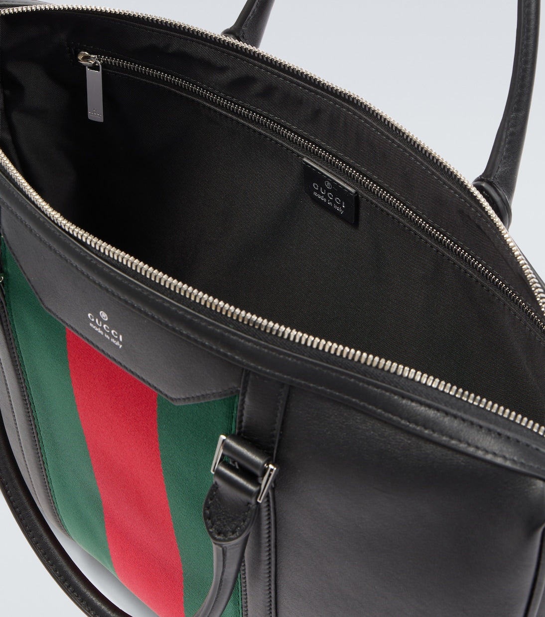 Gucci - Leather briefcase