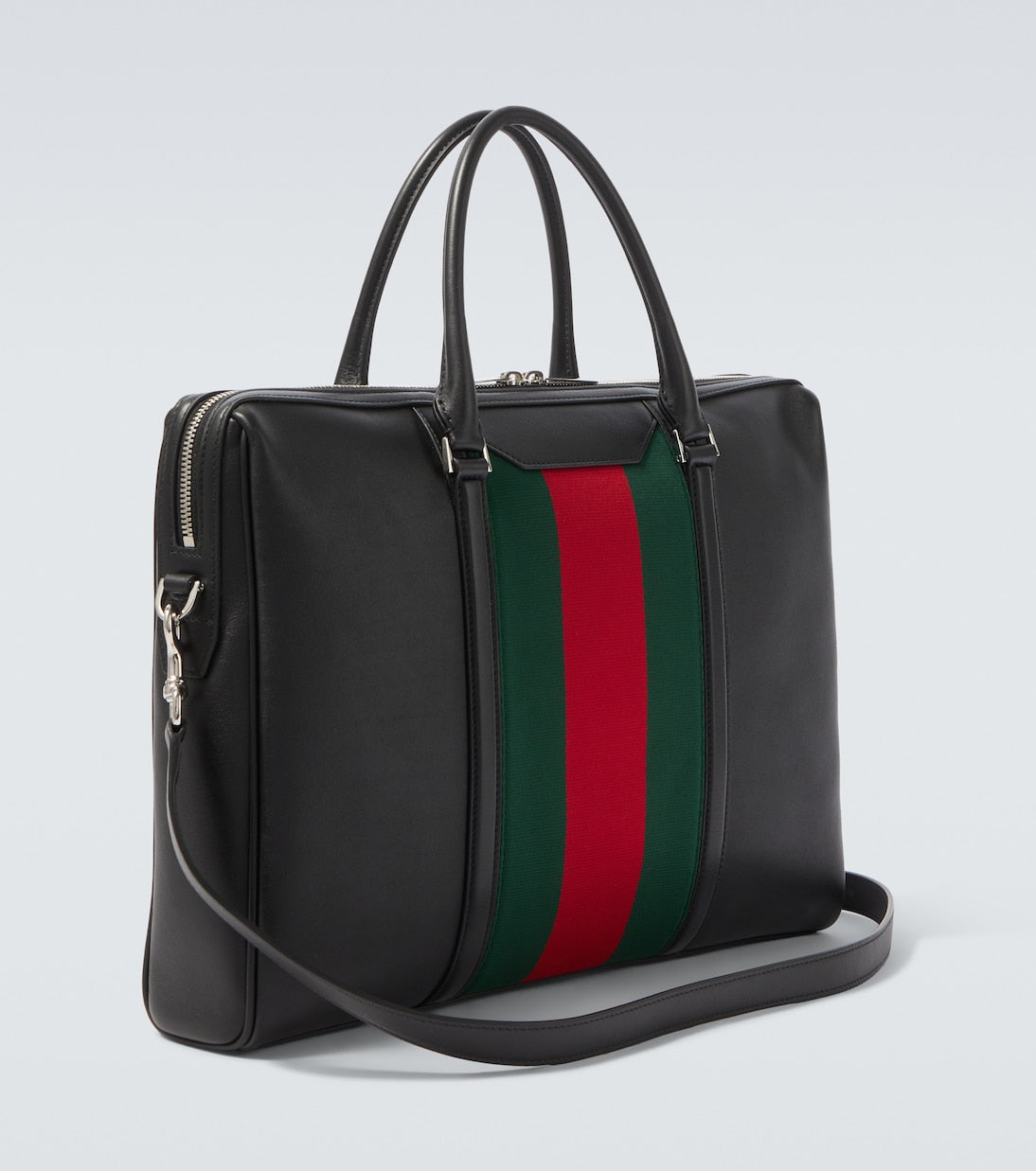 Gucci - Leather briefcase