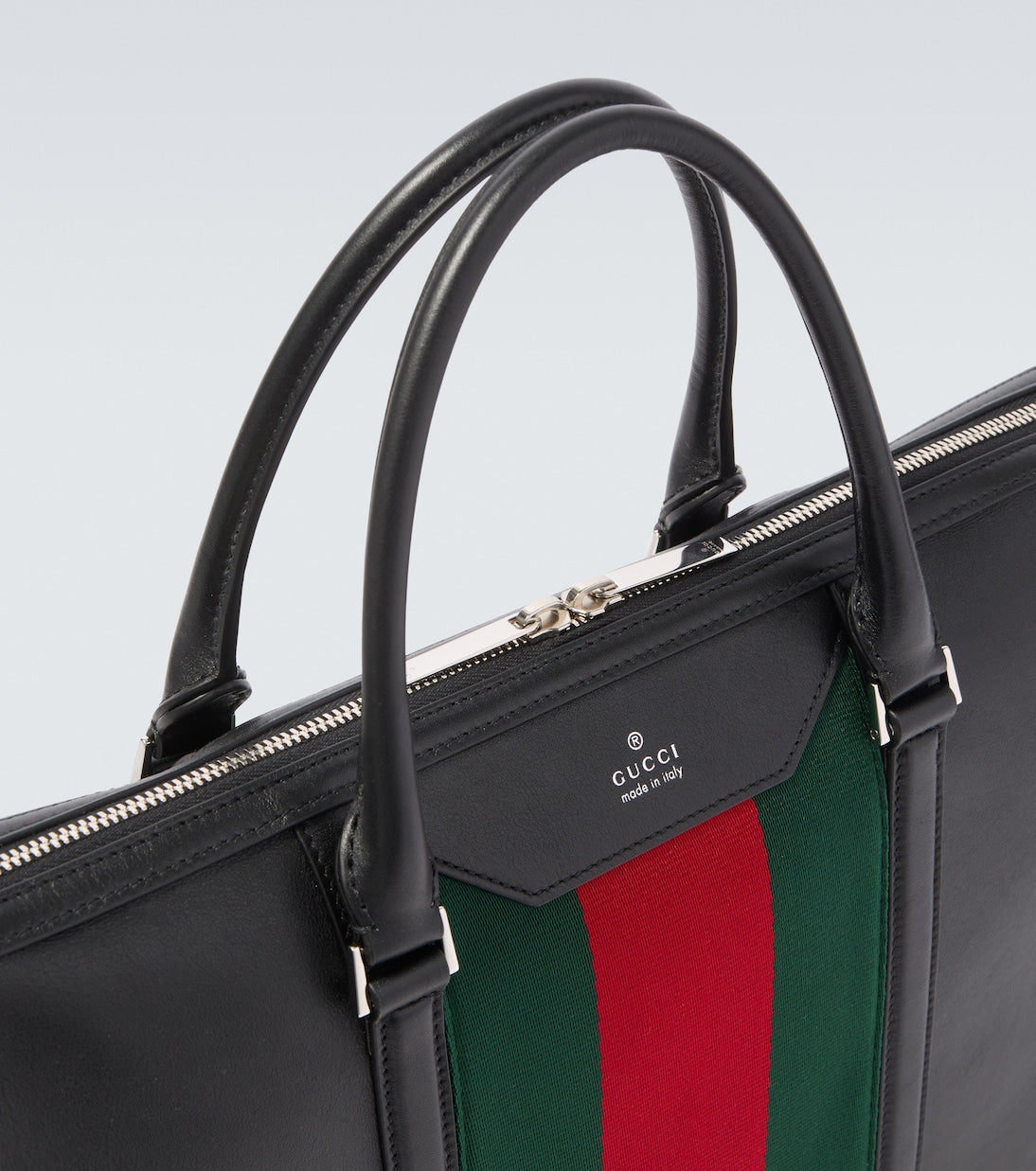 Gucci - Leather briefcase