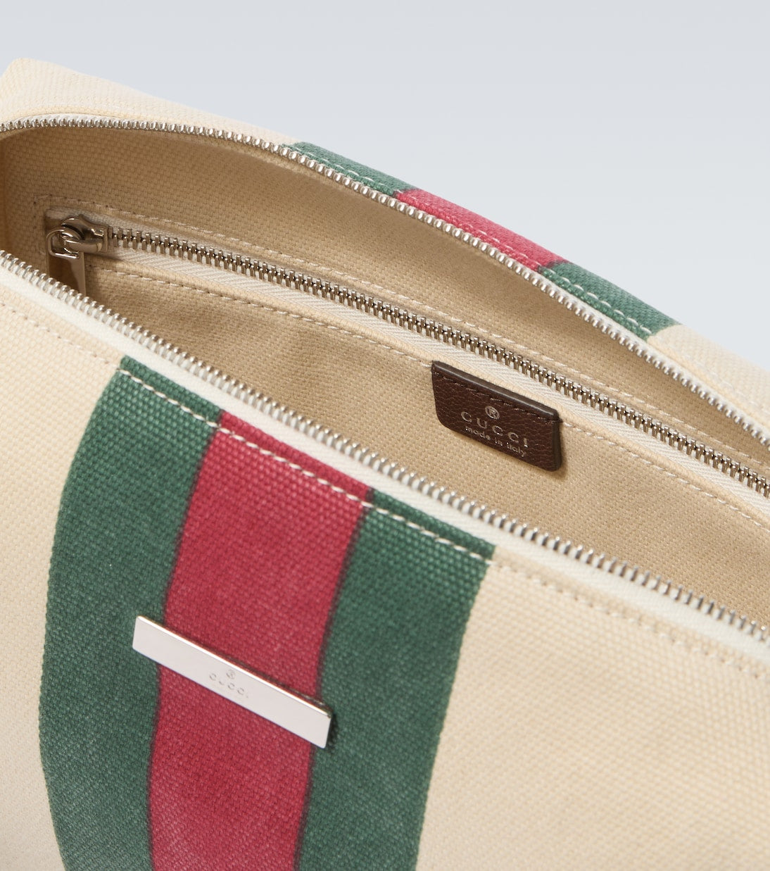 Gucci - Positano Small canvas pouch