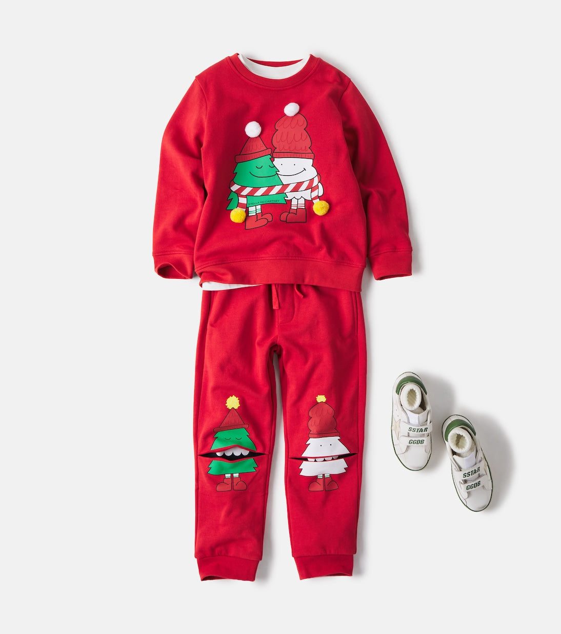 Stella McCartney Kids - Appliqué cotton jersey sweatshirt