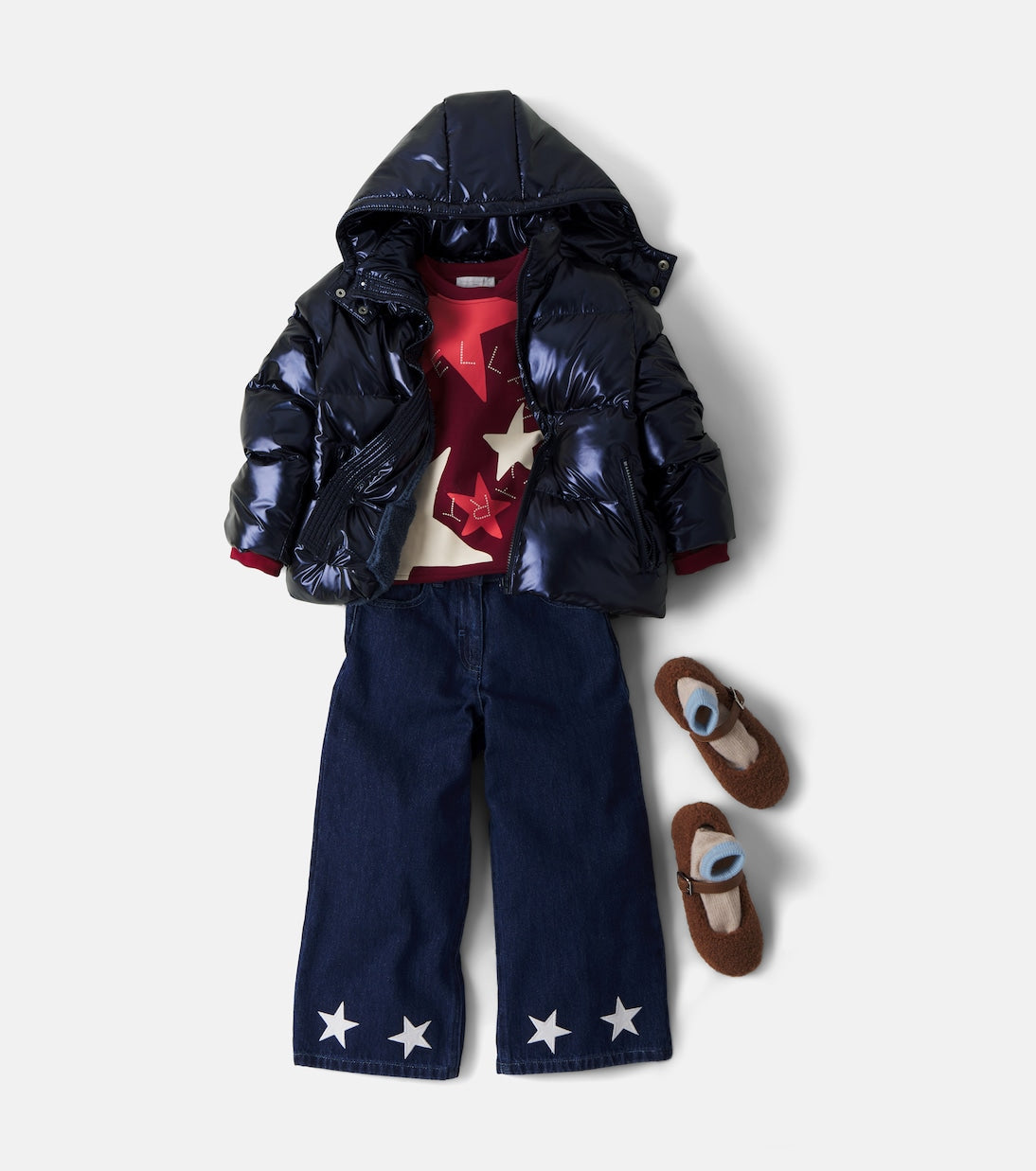 Stella McCartney Kids - Zip-up puffer jacket
