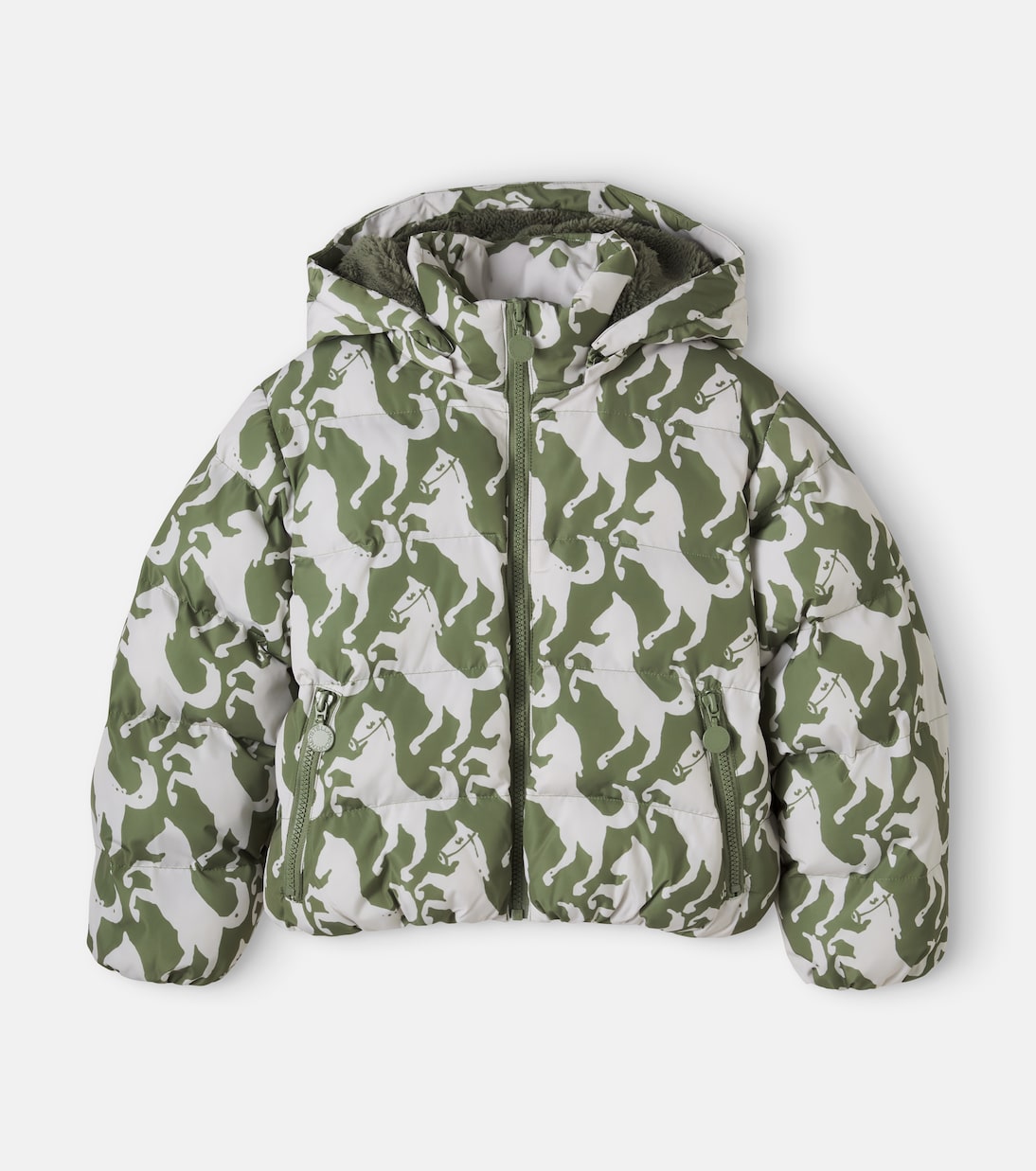 Stella McCartney Kids - Printed puffer jacket
