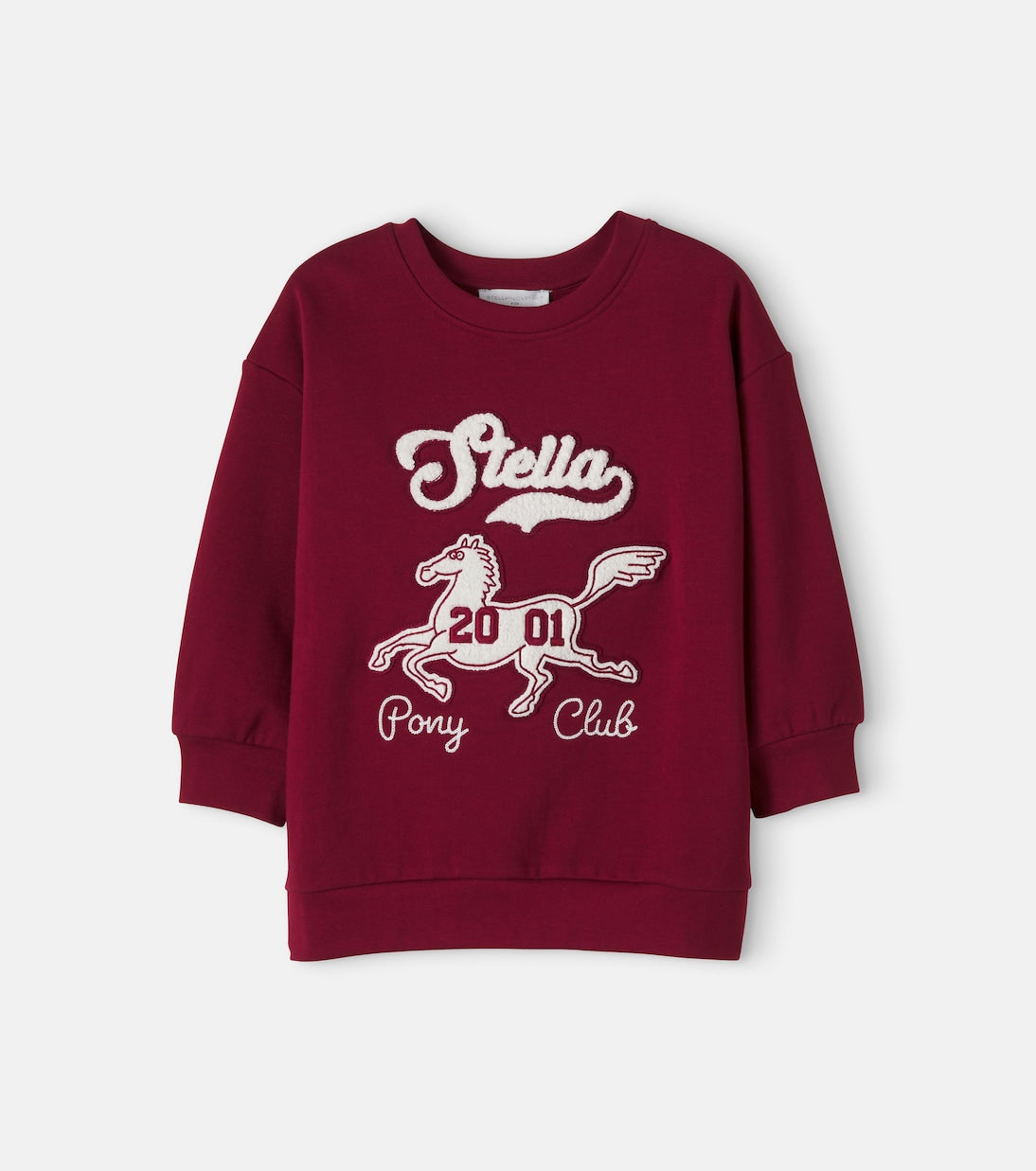 Stella McCartney Kids - Embroidered cotton fleece sweatshirt