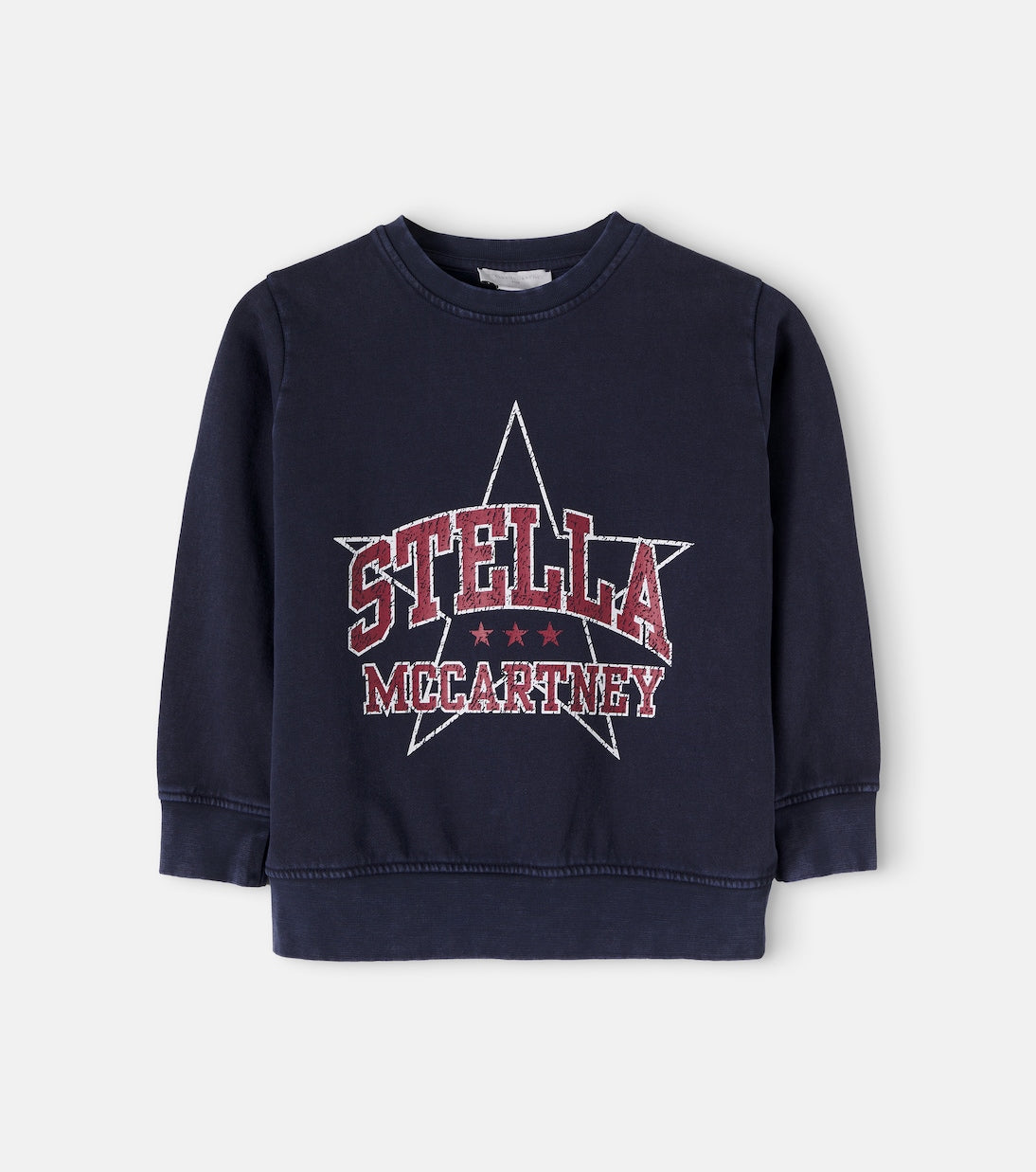 Stella McCartney Kids - Logo cotton fleece sweatshirt