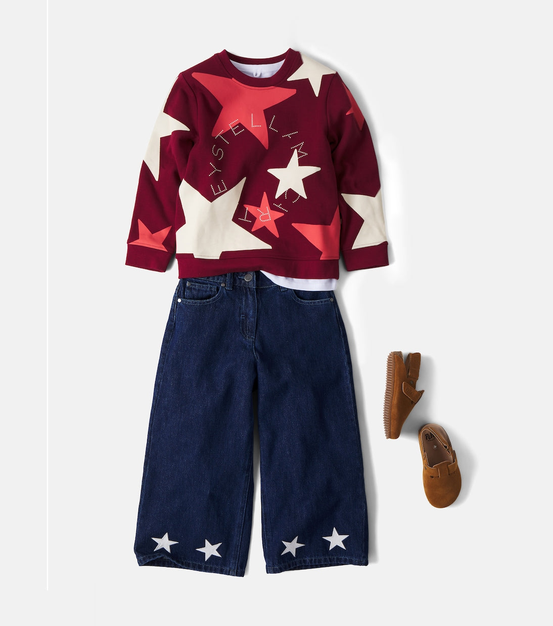 Stella McCartney Kids - Printed cotton fleece sweatshirt