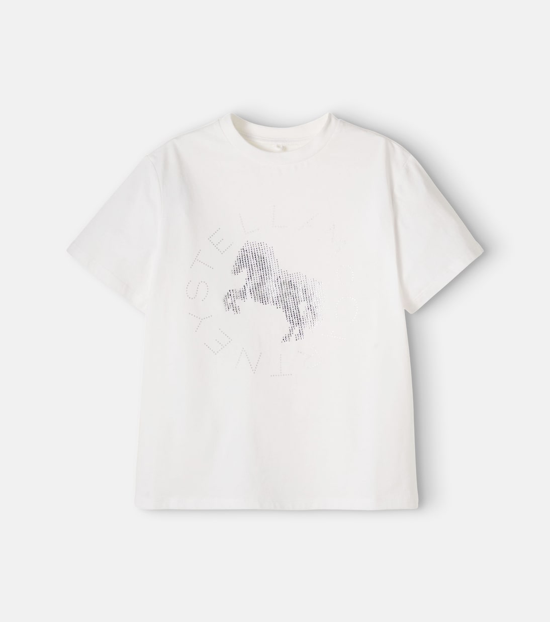 Stella McCartney Kids - Embellished cotton jersey T-shirt