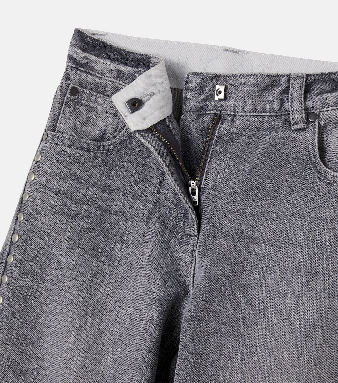 Stella McCartney Kids - Studded straight jeans