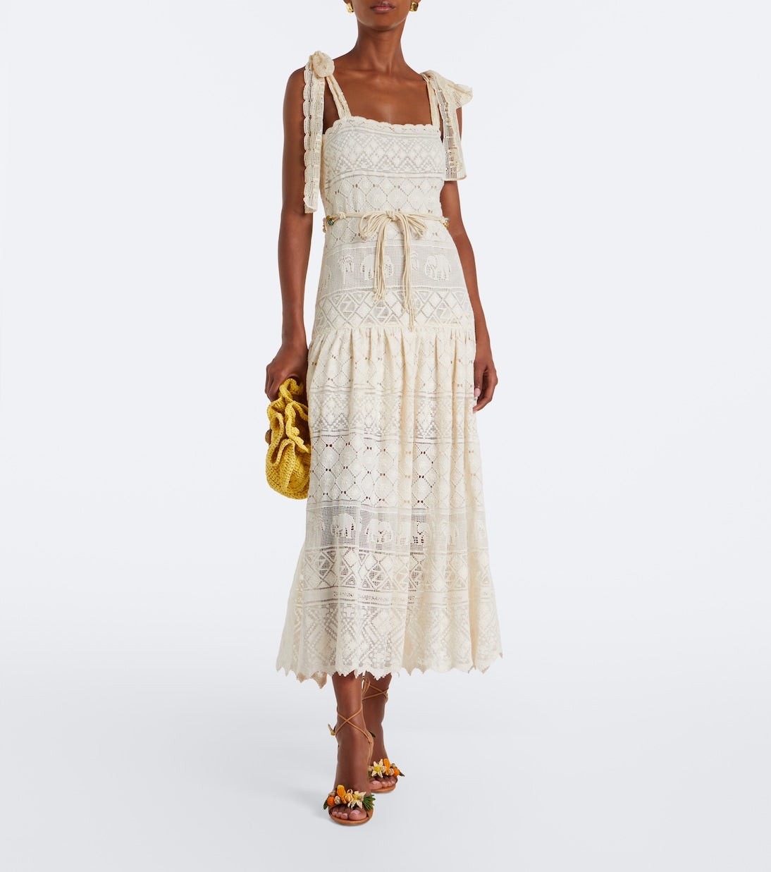 Aquazzura - Birdsong raffia sandals