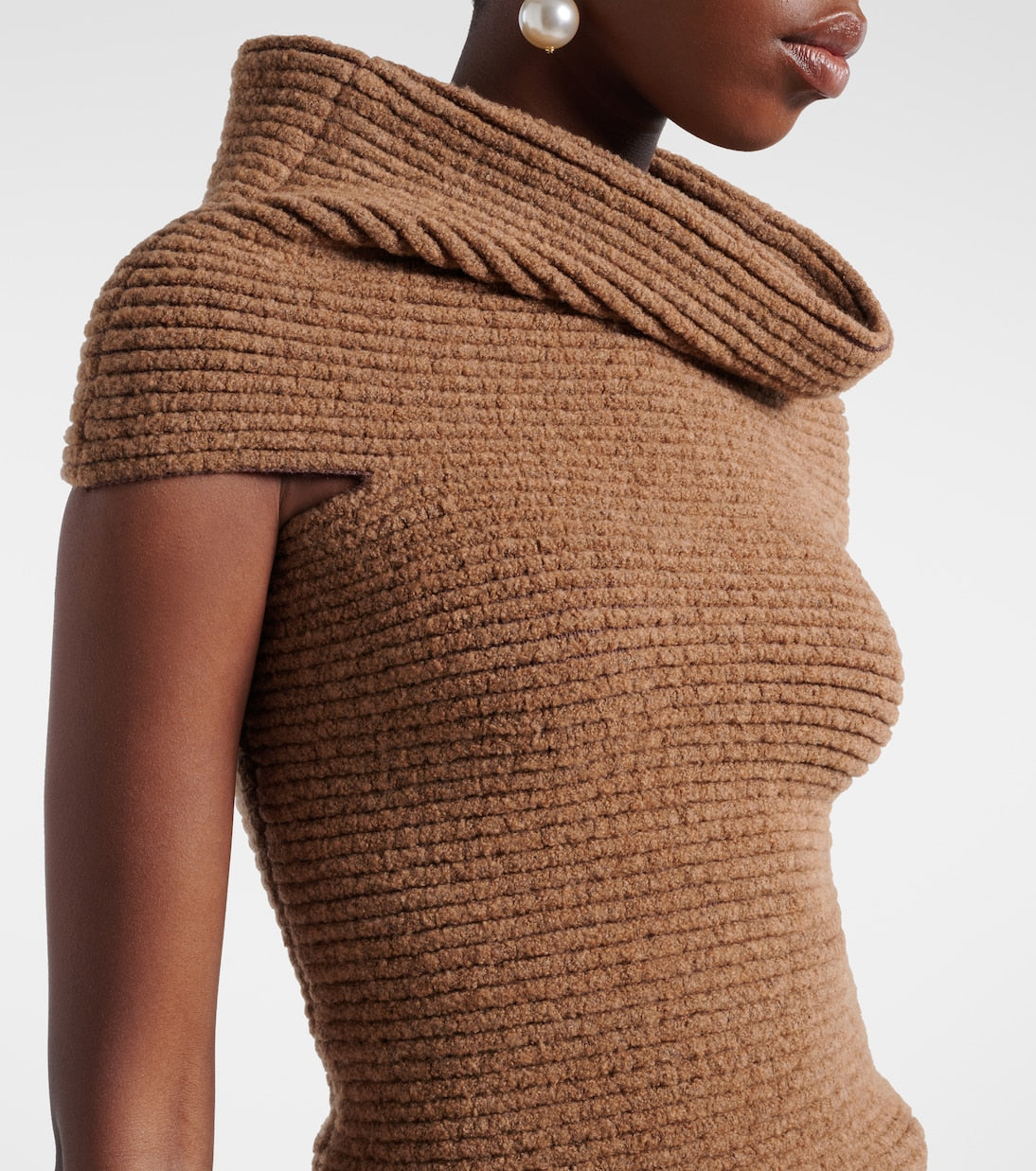 Magda Butrym - Draped knitted top