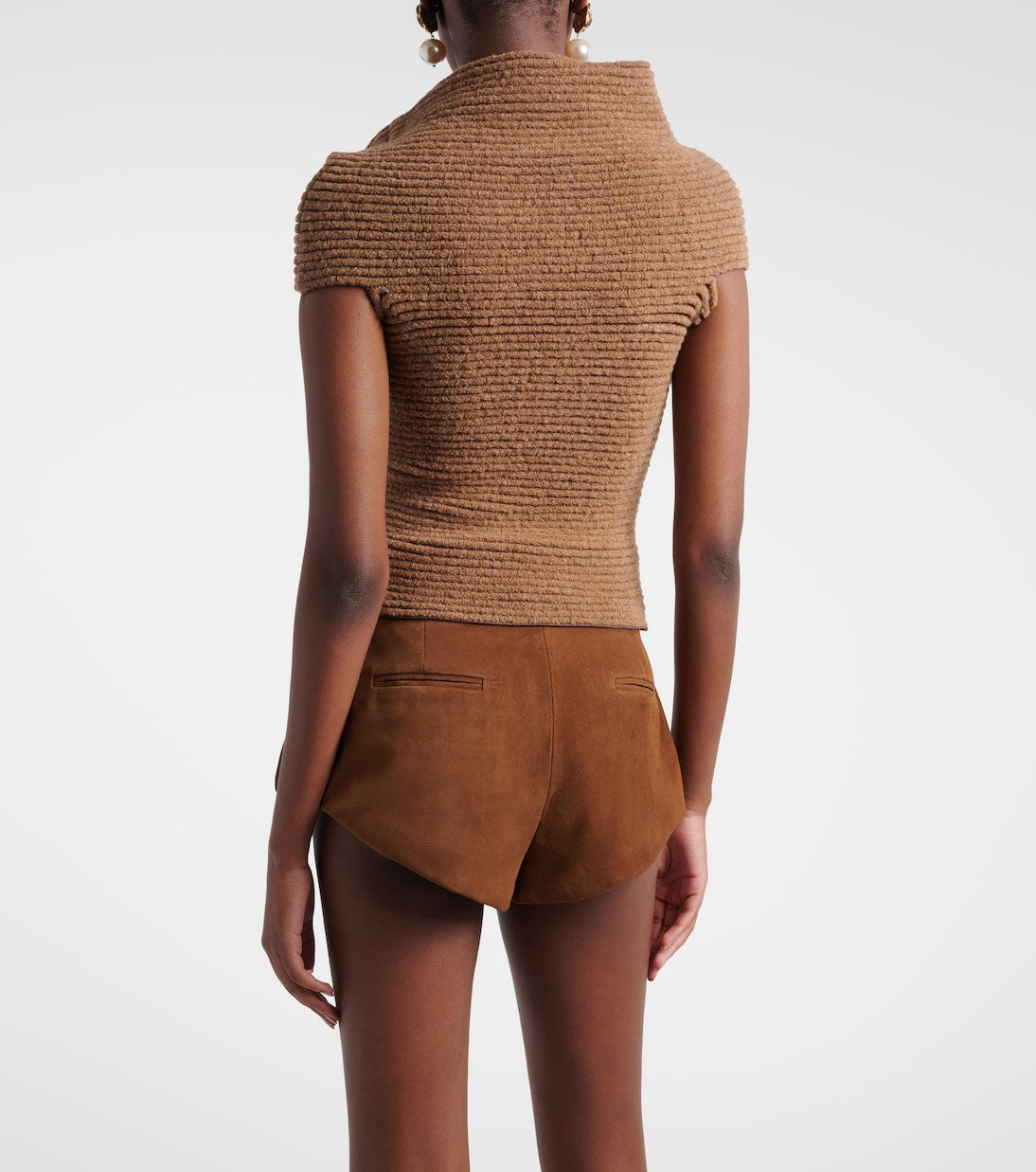 Magda Butrym - Draped knitted top