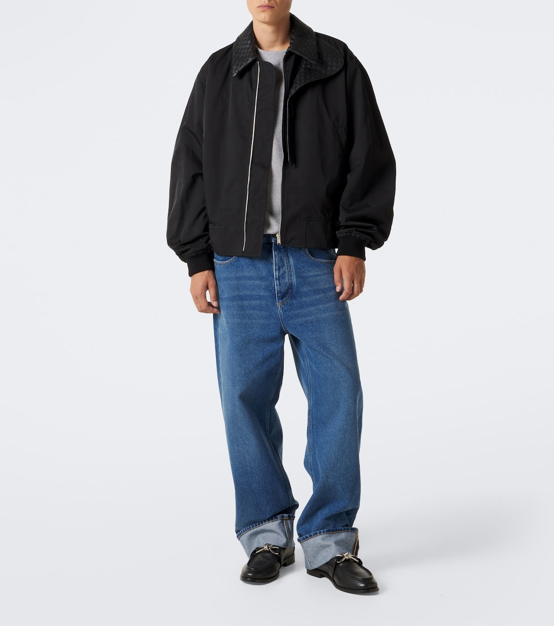 Bottega Veneta - Intrecciato twill blouson jacket
