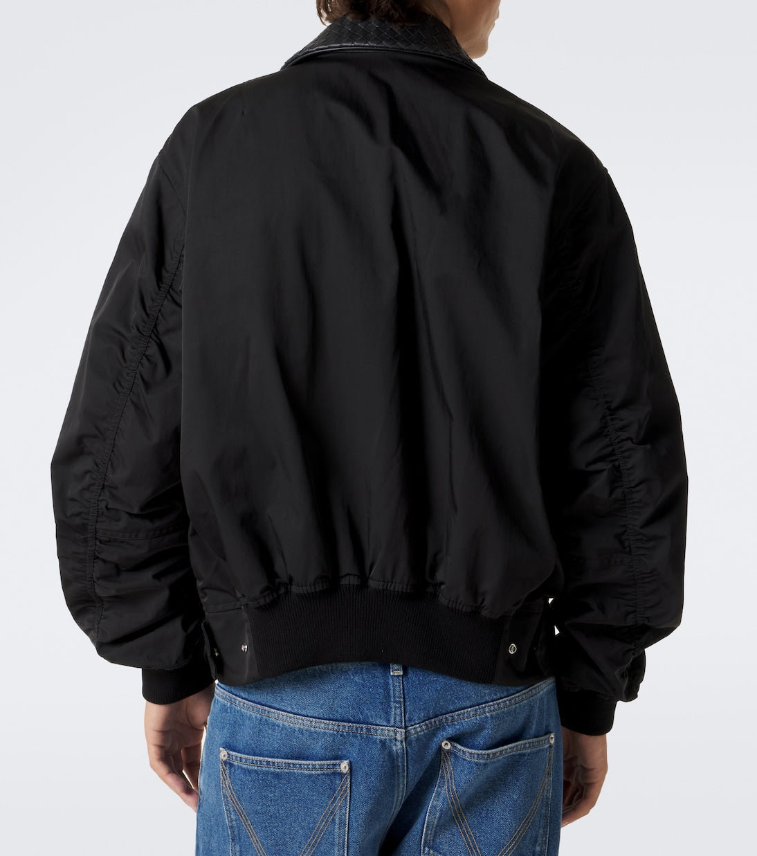 Bottega Veneta - Intrecciato twill blouson jacket